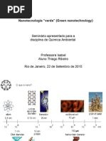 Nanotecnologia Verde