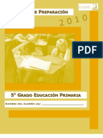 EXAMEN DE 5° PREENLACE 2010 DGO