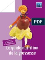 Le guide nutrition pour femme enceinte