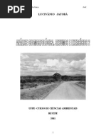 Analise Geomorfologica Resumos 2