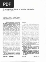 TGS - Teoria Geral de Sistemas