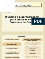 Apresentação Sindrome de Down