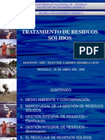 Clase 01 - Legislacion Peruana en Residuos Solidos