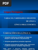 Registos de Língua