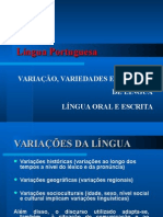 Variações linguísticas PT