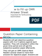 How To Fill Up OMR Answer Sheet: Important For Forthcoming Examination