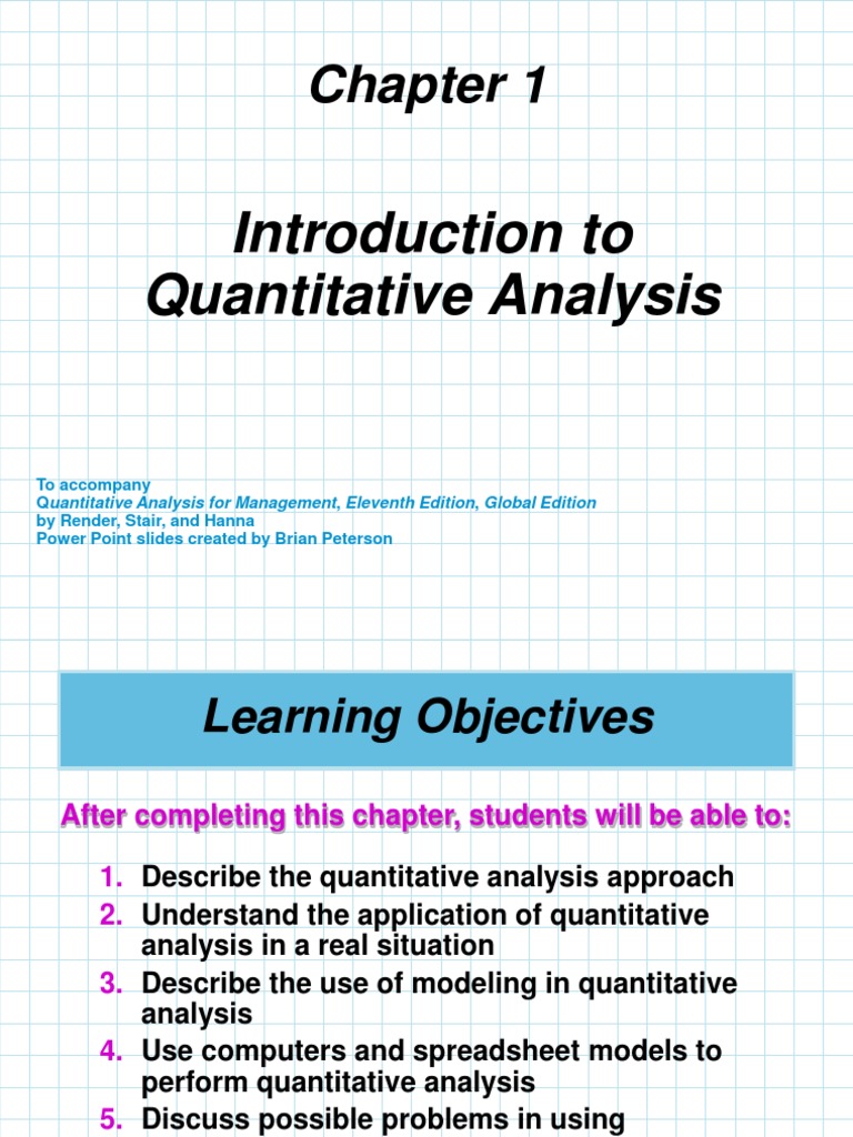 quantitative research chapter 1 3