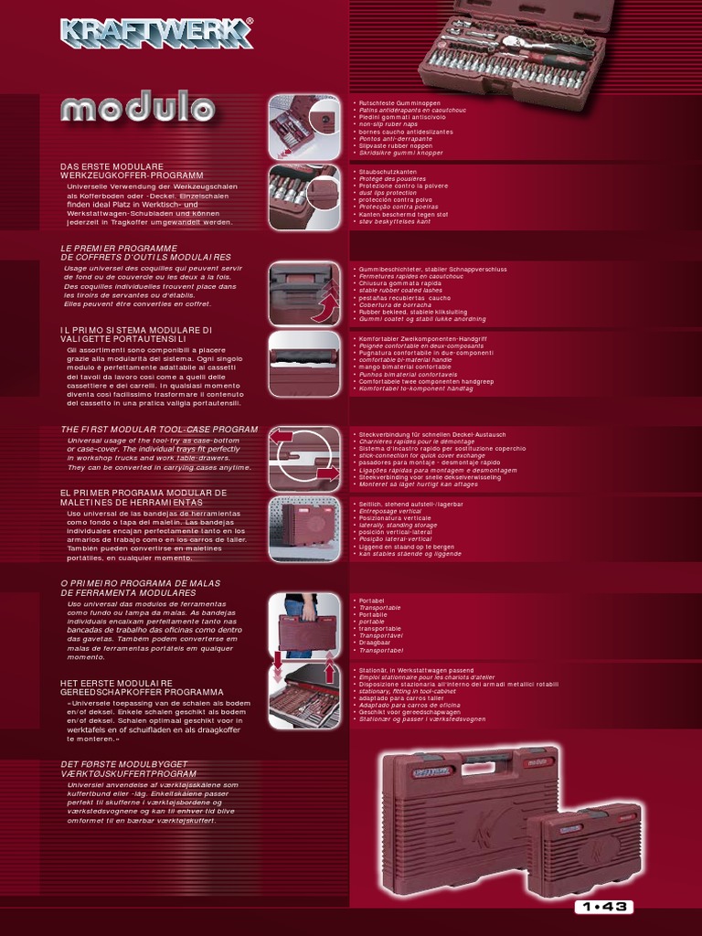 Kraftwerk Modulo Tools Set | PDF