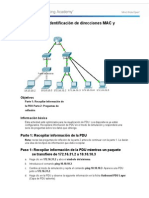 5.1.4.4 Packet Tracer: Identificación de Direcciones MAC y IP