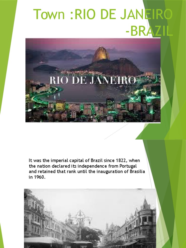 Rio de Janeiro: Brazil's Historic Capital | PDF