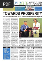 The Global New Light of Myanmar 28-Sept-15