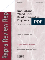 Natural and Wood Fibre Reinforcement in Polymers - Rapra Review Reports