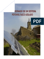7 - Dimensionamiento de Un Sistema PV Aislado en Ecuador (Daniel Fraile)