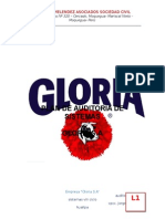 Plan Auditoria - Grupo Gloria Sa