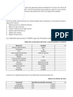 Problema de Contabilidad de Costos