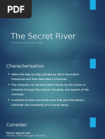 week three lesson two the secret river characterisation and close reading of the text