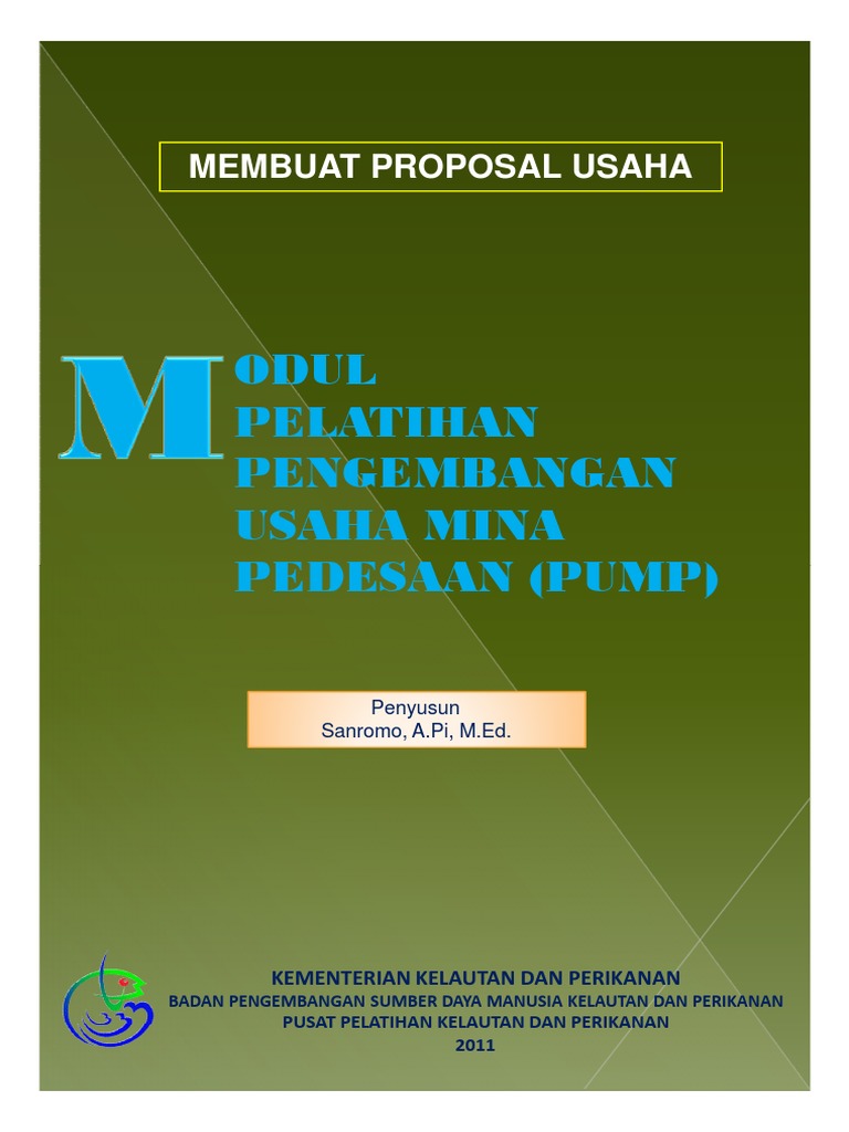 Penyusunan Proposal Usaha Perikanan | PDF