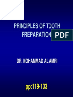 Lecture 6- Principles of Tooth Prep