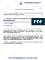 All India Weather Summary and Forecast Bulletin