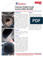 Calcium Sulfate Scale Control With ML2580: Background Product