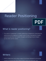 Reader Positioning
