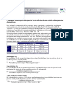 Como Interpretar Pruebas de Diagnostico