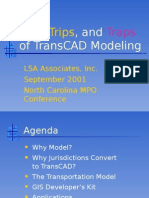 Transcad Modelling