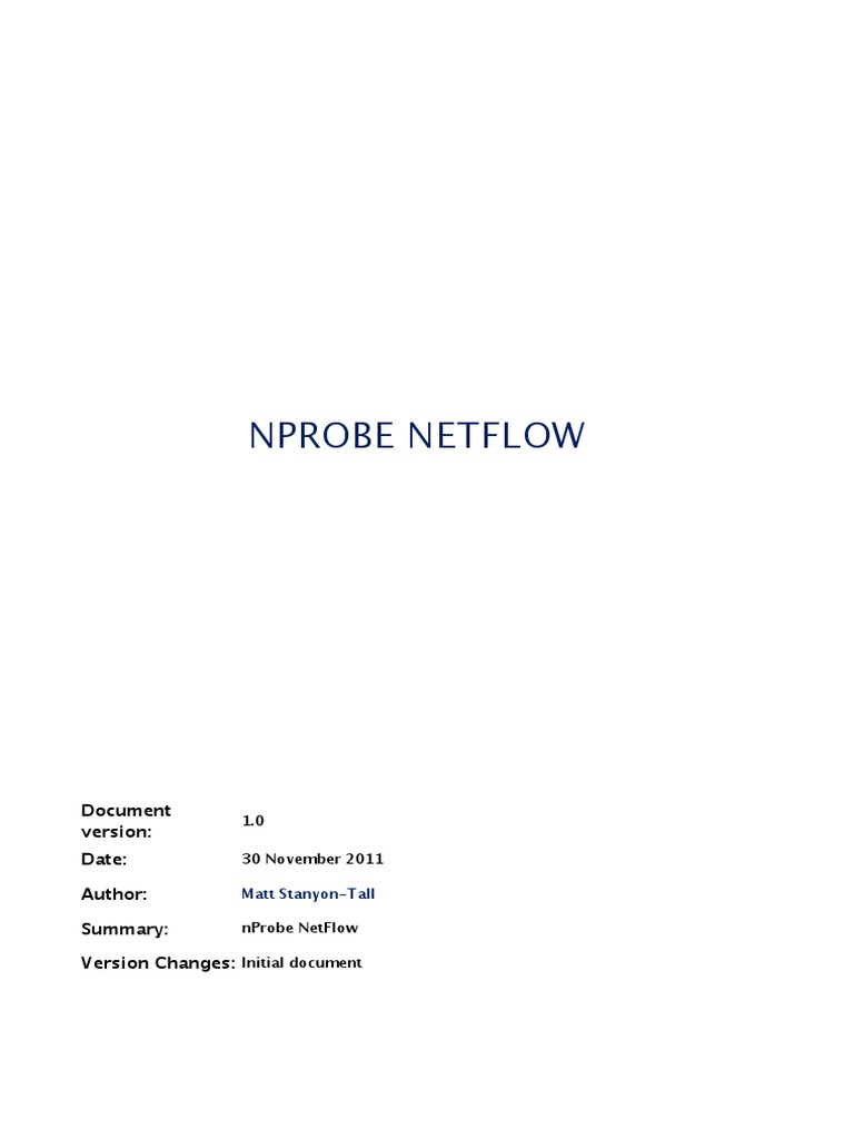 N Probe Installation Guide | PDF | Virtual Machine | Internet Architecture