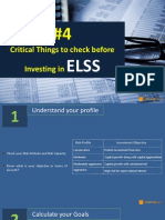 How First Time Investor Start Investing in Elss