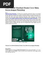 Cara Mudah Membuat Desain Cover Buku Keren Dengan Photoshop