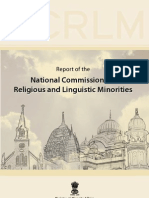 Report of the National Commission for Religious and Linguistic Minorities (Justice Ronganath Misra Commission)
