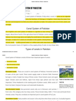 Irrigation & Canal System of Pakistan - Download Hub