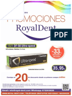 Promociones Material Dental Royal Dent Septiembre Enero 2016