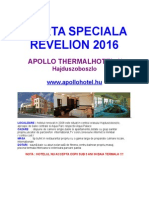 Oferta Speciala Revelion - Hotel Apollo - Hajduszoboszlo