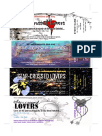 Star - Crossed Lovers: TESL UNDERGRADUATES (2010-2014)