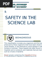 Science Hazard Warning Symbols Guide | PDF
