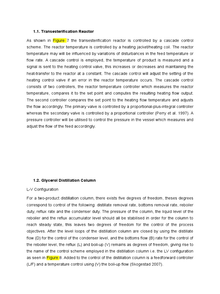 Control Schemes of Unit Ops | PDF | Distillation | Chemical Reactor