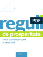 Reguli de Prosperitate PDF
