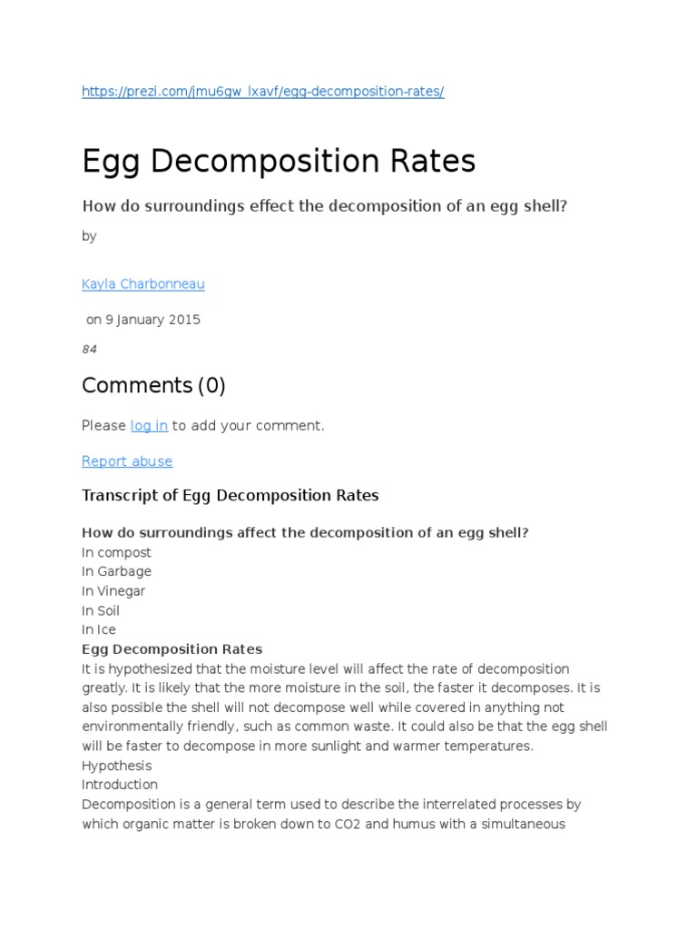 Egg Shell Period PDF Compost