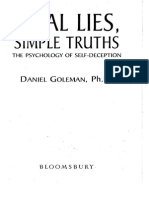 Daniel Goleman - Vital Lies, Simple Truths - The Psychology of Self-Deception PDF