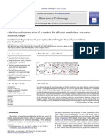 Extração de metabolitos