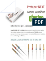 Limas Protaper Next Endodoncia Royal Dent