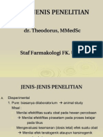 Jenis-Jenis Penelitian