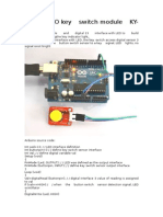 ARDUINO Key Switch Module KY-004