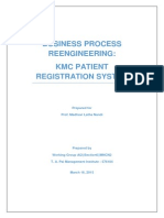 KMC Patient Registration Process Reengineering