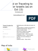Travel Guide for Israeli Traveling to India