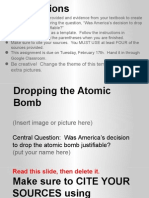Rose Atomic Bomb Presentation