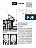 Pile Lateral Load Capacity