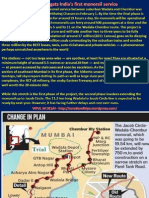 Indias First Monorail at Mumbai