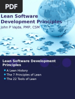 Lean Software Development Principles